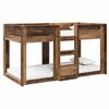 vidaXL Bunk Bed voor Kinderen Oudhout 80 x 200 cm Bewerkt hout