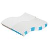 vidaXL Pocketveringmatras middelhard 200x200 cm