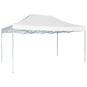 vidaXL Partytent inklapbaar 3x4,5 m wit