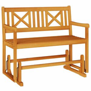 vidaXL Tuin Glider Bank Naturel 110 x 59 x 97 cm Massief Acaciahout