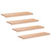 vidaXL Trapmatten 4 st Naturel 90 x 30 x 2 cm Massief beukenhout