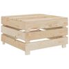 vidaXL 2-delige Loungeset pallet hout