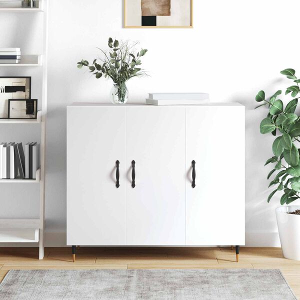 vidaXL Handvat 968 pcs Zwart Zinklegering