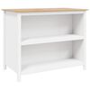vidaXL Keuken Eilanden HILL Wit 112 x 66 x 90 cm Massief grenenhout