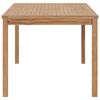 vidaXL Tuintafel 180x90x77 cm massief teakhout