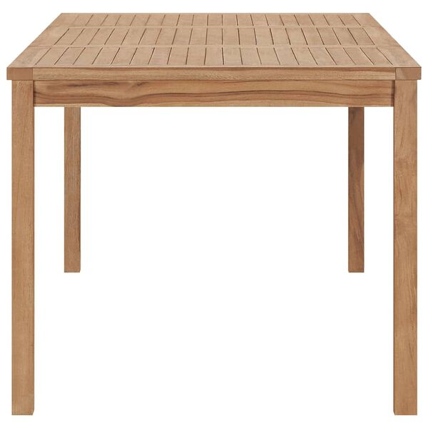vidaXL Tuintafel 180x90x77 cm massief teakhout