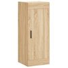 vidaXL Wandkast 34,5x34x90 cm bewerkt hout sonoma eikenkleurig