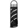 vidaXL 5-delige openhaardgereedschapset 23x15x66 cm staal
