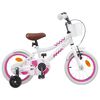 vidaXL Kinderfiets 12 Inch voor 2-4 jaar oud Wit