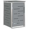 vidaXL Containerombouw voor 1 bak 240L Grijs