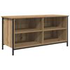 vidaXL TV-kast 100 x 40 x 50 cm Artisan Eiken Bewerkt hout