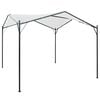 vidaXL Prieel 180 g/m&sup2; 3x3x2,6 m wit