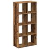 vidaXL Kamerscherm / boekenkast 69,5x29x137,5 cm hout oud houtkleur