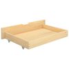 vidaXL Bedframe met 4 lades massief grenenhout 200x200 cm