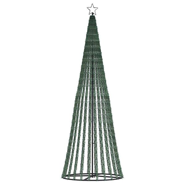 vidaXL LED-kerstboom 475 LEDs 247 cm blauw