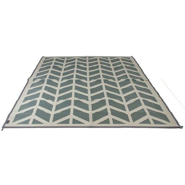 Bo-Camp Buitenkleed Chill mat Flaxton M 2x1,8 m groen