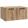 vidaXL Wandbeugel TV-kast 59,5 x 41 x 30 cm Artisanaal eiken