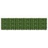 vidaXL Balkonscherm met bladeren Groen 300 x 75 cm