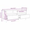 vidaXL TV-kast Oud Hout 100 x 34,5 x 44,5 cm Gemonteerd hout en ijzer