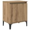 vidaXL Nachtkastje Artisan Eiken 40 x 30 x 50 cm Bewerkt hout