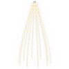 vidaXL Kerstlampjes 180 LED's Warmwit 180 cm