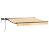 vidaXL Handmatige Luifelhouder met LED's 2,5 x 2 m