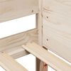 vidaXL Bedframe zonder matras massief grenenhout 90x200 cm
