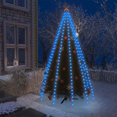 corruptie offset duizelig vidaXL Kerstboomverlichting met 300 LED's blauw net 300 cm online kopen |  vidaXL.be
