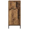 vidaXL Badkamer Kast Oud Hout 39,5 x 36 x 88 cm Bewerkt hout & Metaal