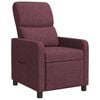 vidaXL Relaxfauteuil Paars Stof