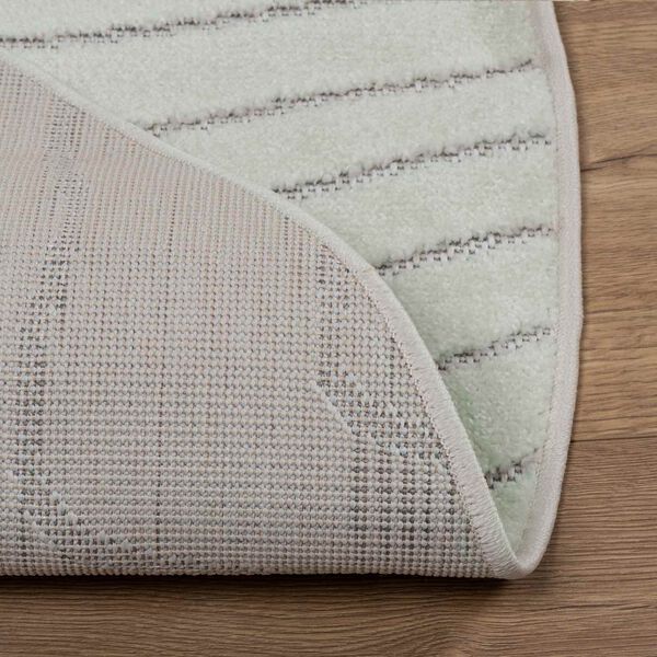 vidaXL Vloerkleden Rond PALMERAS Groen &Oslash; 200 CM Polyester