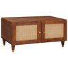 vidaXL Salontafel 80 x 50 x 40 cm Massief Mango Hout