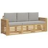 vidaXL Sofa-Sets Massief Acaciahout