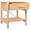 vidaXL Nachtkastjes 2 st 42x38x45 cm bewerkt hout