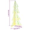 vidaXL Kerstboom met 160 LED Warmwit 150 cm PET