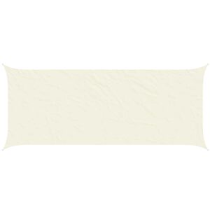 vidaXL Zonneschaduwzeil Cr&egrave;mekleurig 6 x 2,5 m 100% Polyester Oxford