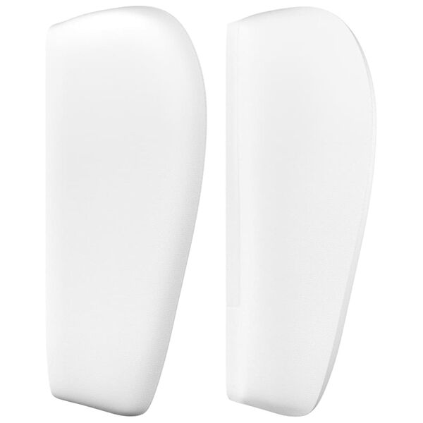 vidaXL Hoofdbord met randen 163x23x78/88 cm kunstleer wit