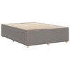 vidaXL Bedframe zonder matras stof taupe 140x190 cm