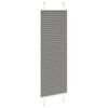 vidaXL Pliss&eacute; rolgordijn 50x100 cm stofbreedte 49,4 cm antraciet