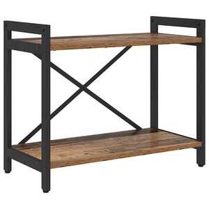 vidaXL Boekenkast 60 x 30 x 50 cm Bewerkt hout Oud hout