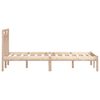 vidaXL Bedframe massief hout 180x200 cm