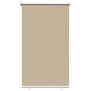 vidaXL Rolgordijn UV-bescherming Beige 100 x 140 cm Polyester