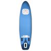 vidaXL Stand Up Paddleboardset opblaasbaar 360x81x10 cm zeeblauw