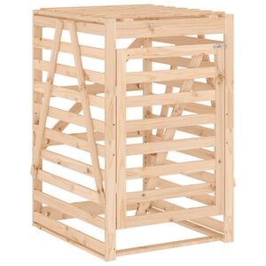 vidaXL Containerberging 84x90x128,5 cm massief grenenhout