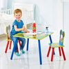 Disney Tafel en stoelen set 3-delig Mickey Mouse hout WORL119014