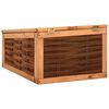 vidaXL Broeikas 60x80x45 cm massief grenenhout en wilg