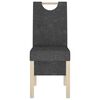 vidaXL Eetkamerstoelen 6 st kunstsu&egrave;de grijs