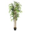 vidaXL Kunstplant bamboe 1605 bladeren 180 cm groen