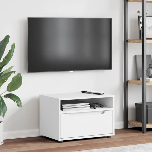 vidaXL Tv-meubel VISNES 60x40x38 cm bewerkt hout wit