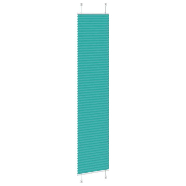 vidaXL Pliss&eacute; rolgordijn 45x200 cm stofbreedte 44,4 cm petrol groen